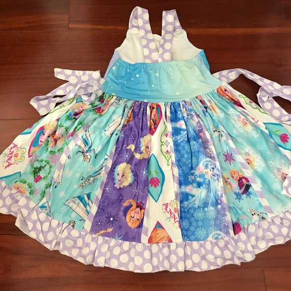 Frozen Elsa Anna twirl dress - Picture 8 of 8